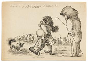 (SATIRE.) William Austin. Nature Displayd Both Serious and Comic in 12 Designs Dedicated to S. Foot Esqr.